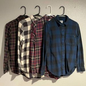 Vans Flannel Lot